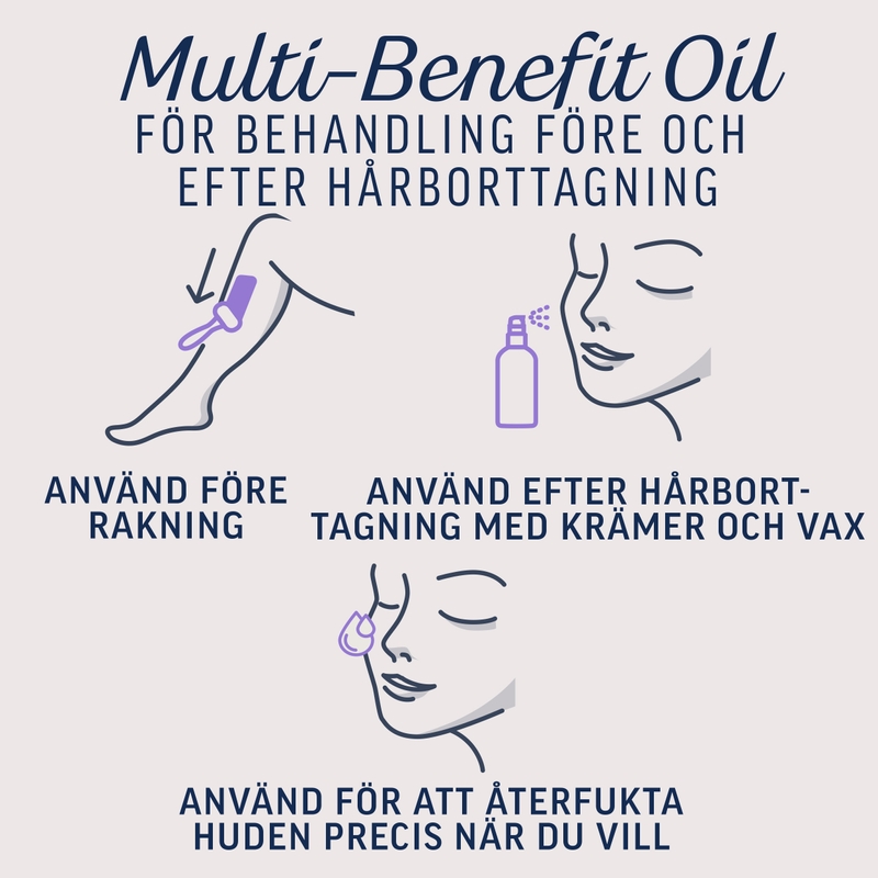Veet Expert Multi-Benefit Olja 100 ml 1