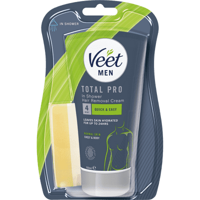 Veet Men Total Pro In-Shower Hair Removal Cream